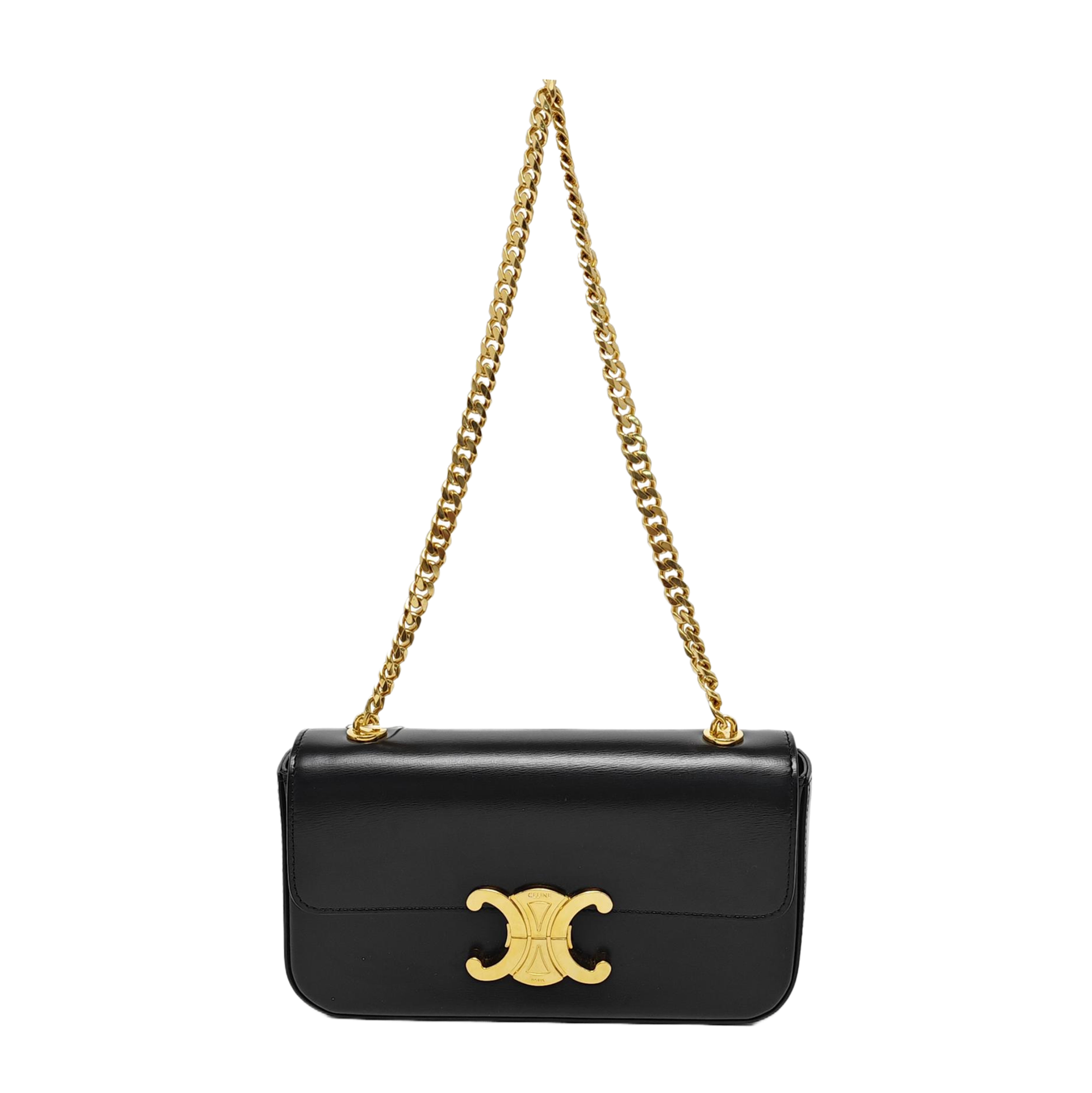 CLAUDE Calfskin Black