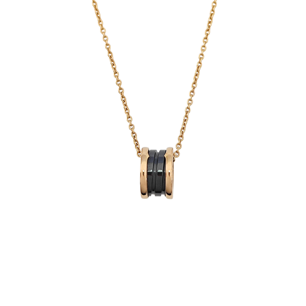 B.ZERO1 18k Rose Gold Necklace