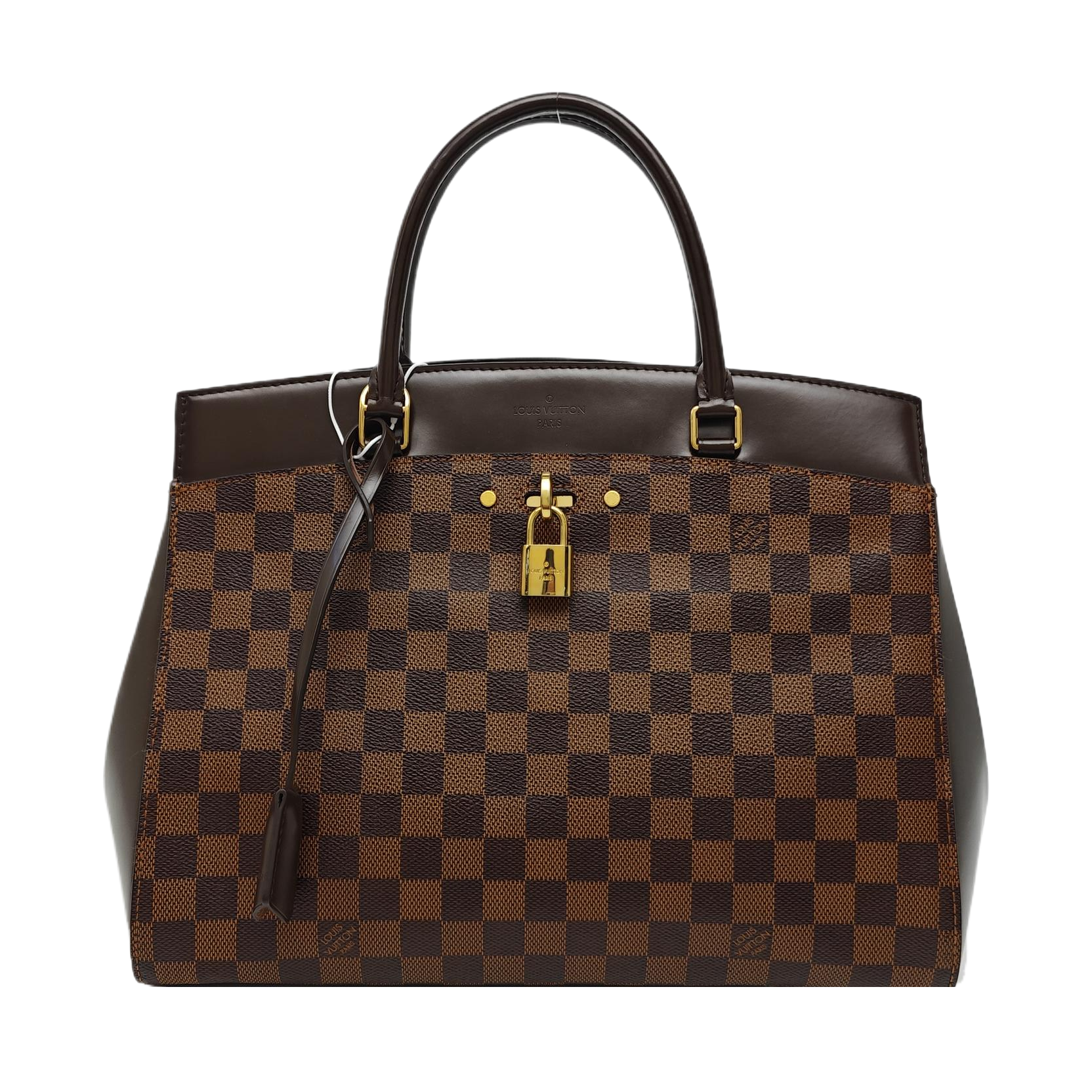 RIVOLI Damier Ebene Coated Canvas Brown