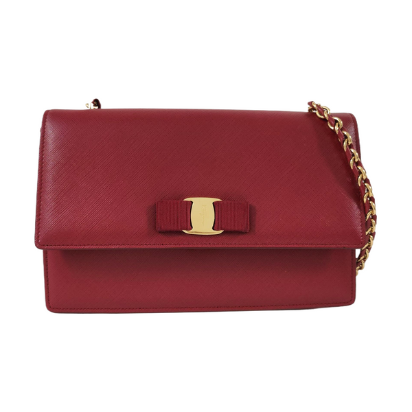 Ginny Calfskin Red
