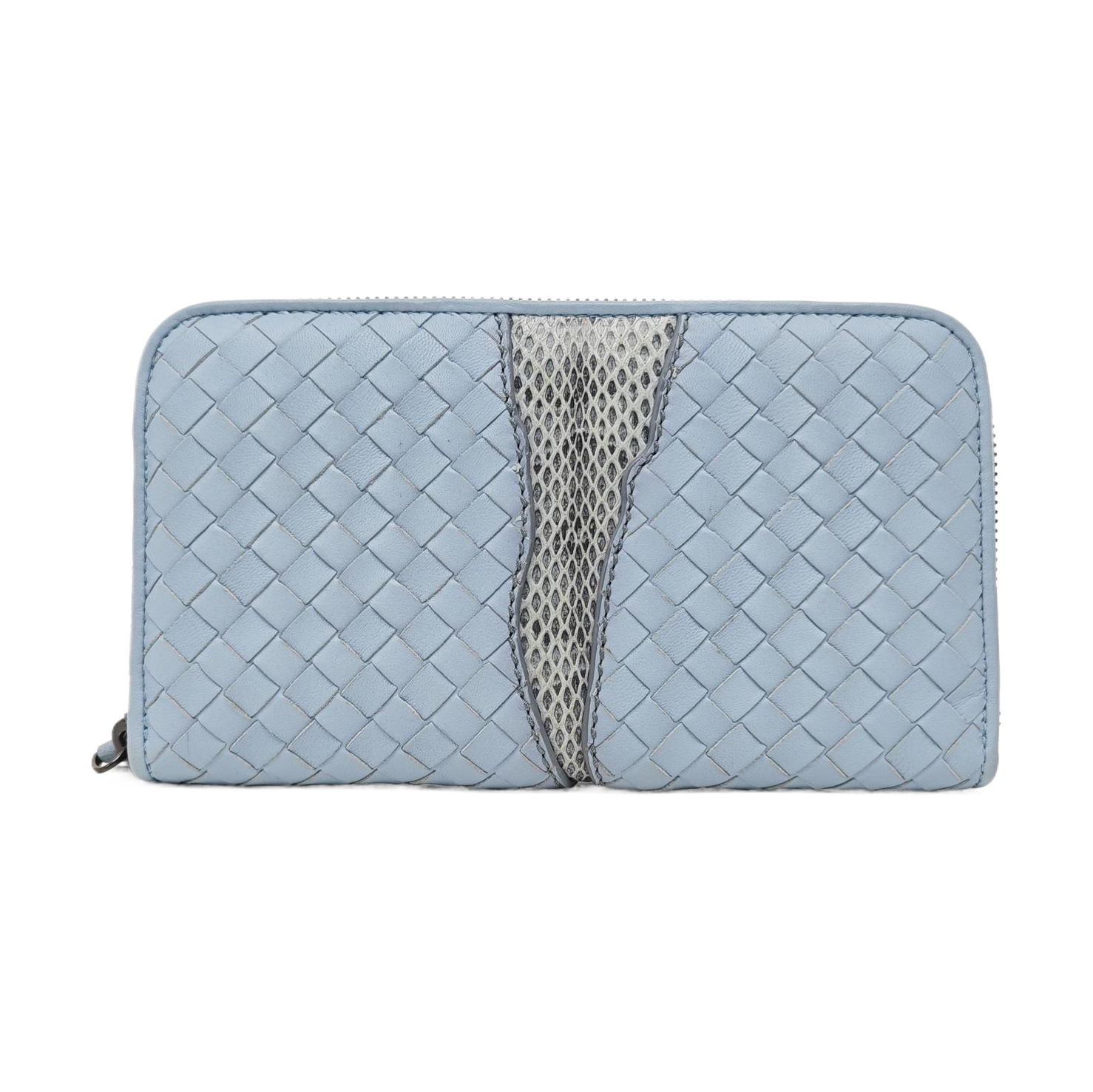 Lambskin Wallet Blue