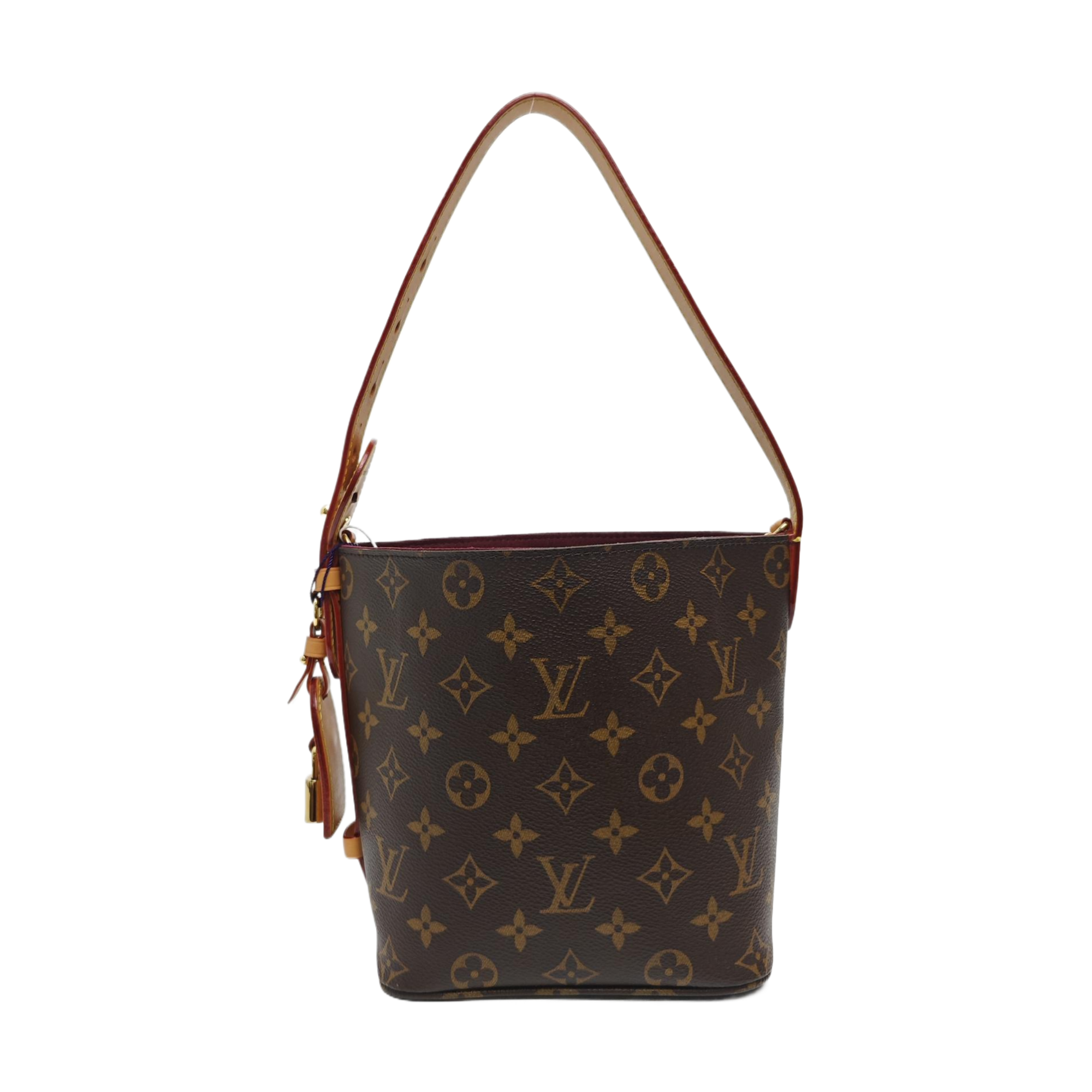 ALL IN Monogram Coated Canvas Brown