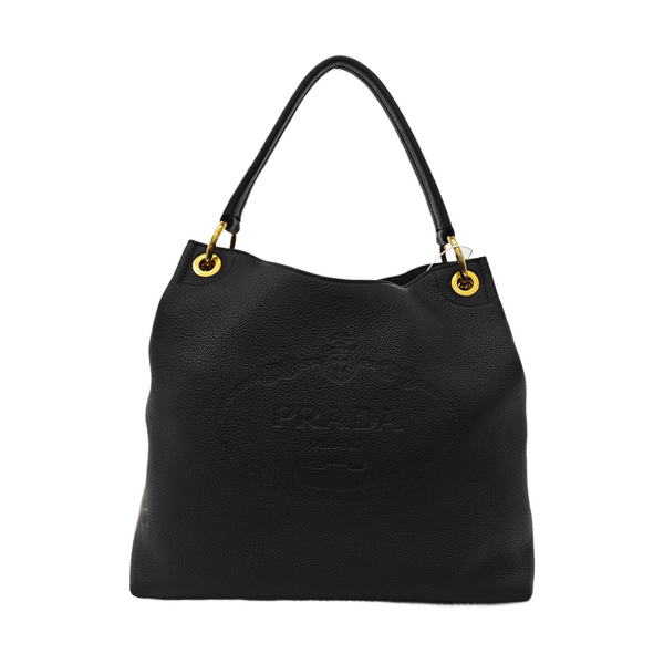 Calfskin Tote Bag Black