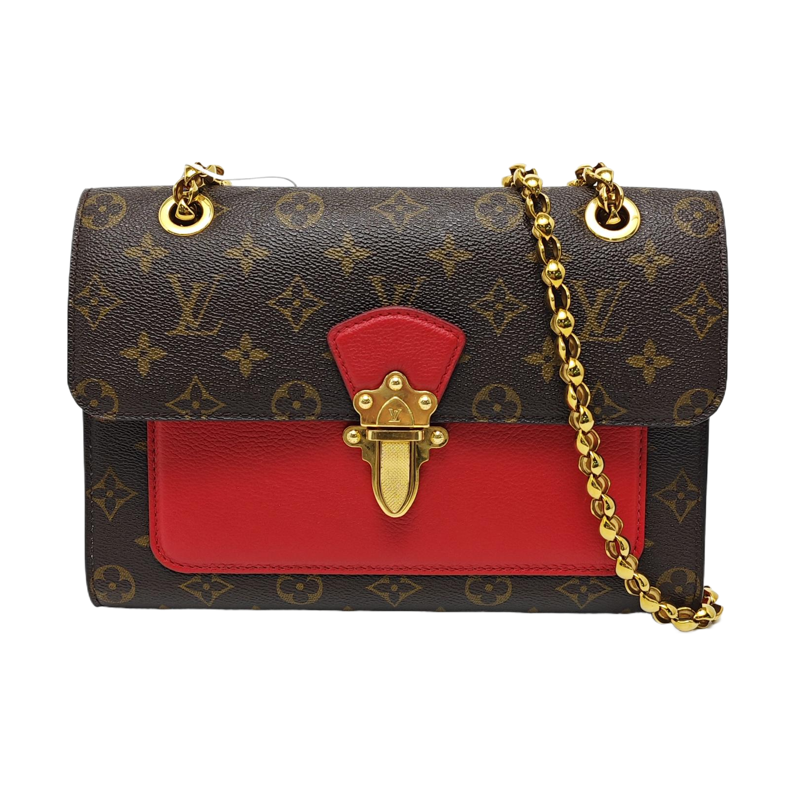 VICTOIRE Monogram Coated Canvas Brown