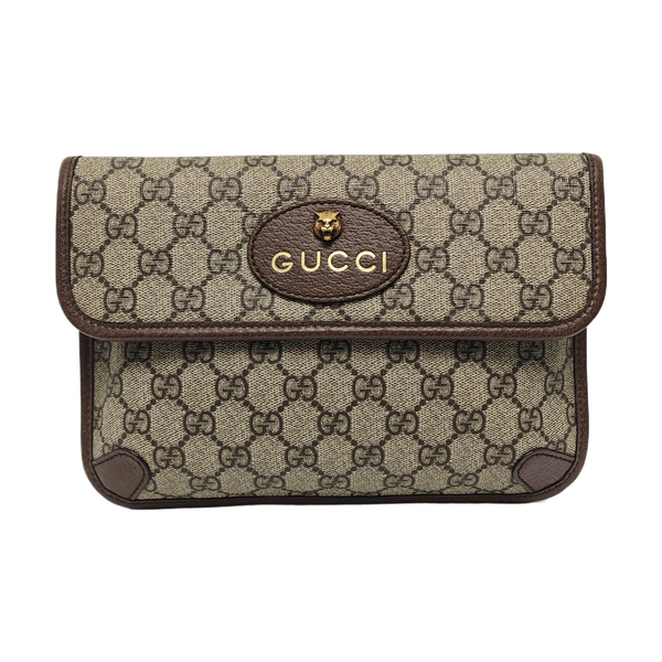 Neo Vintage Monogram Coated Canvas Beige