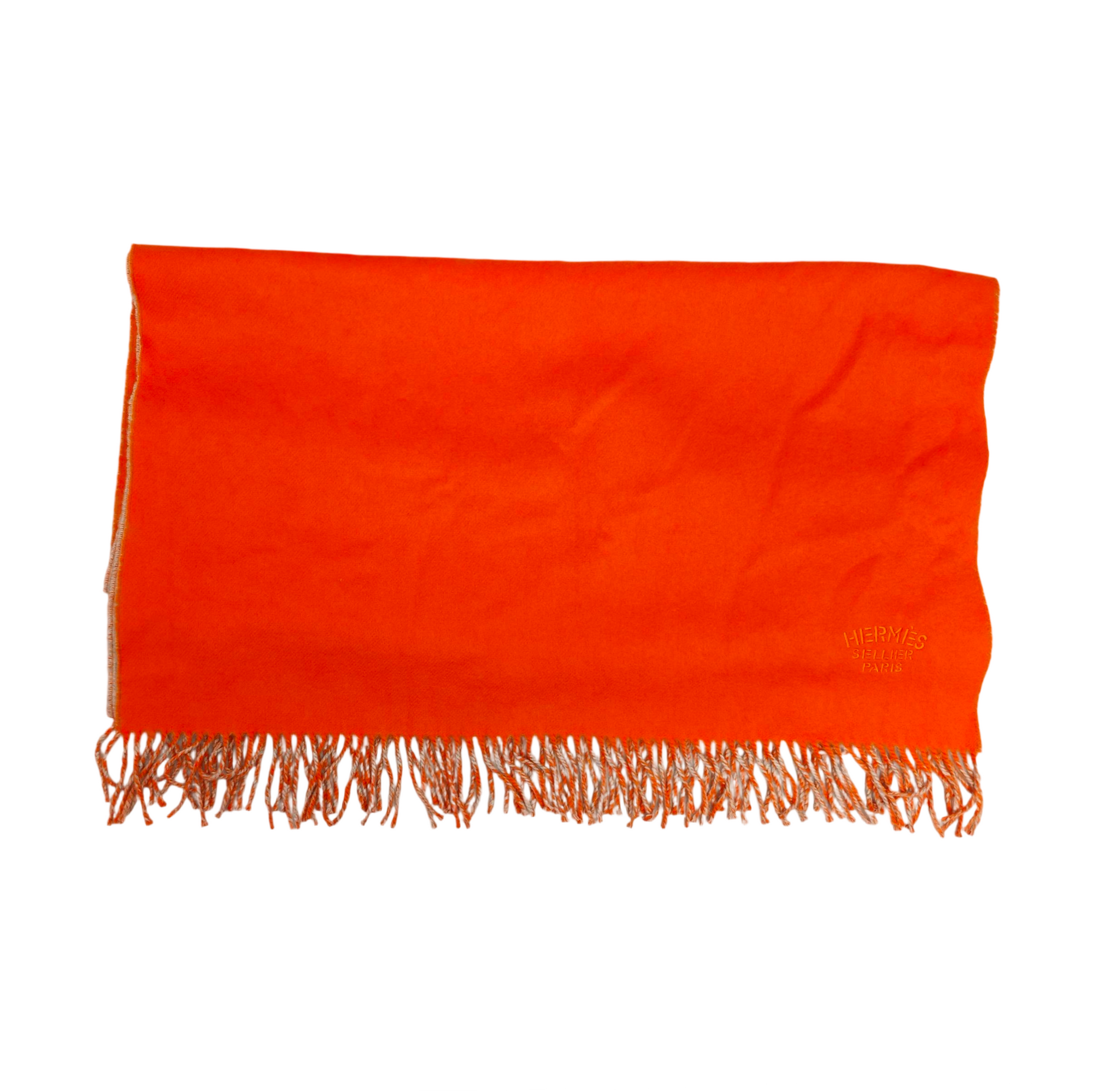 Cashmere Scarf Orange