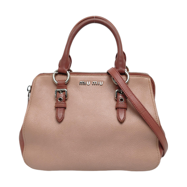 Calfskin Tote Bag Pink