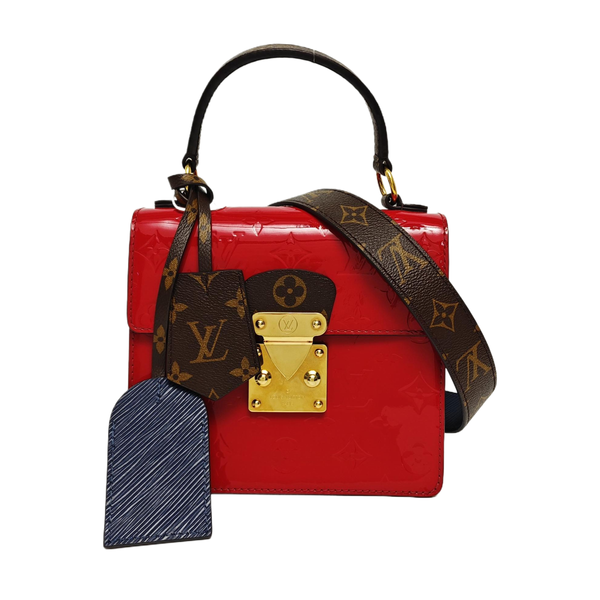 SPRING STREET Patent Leather Red