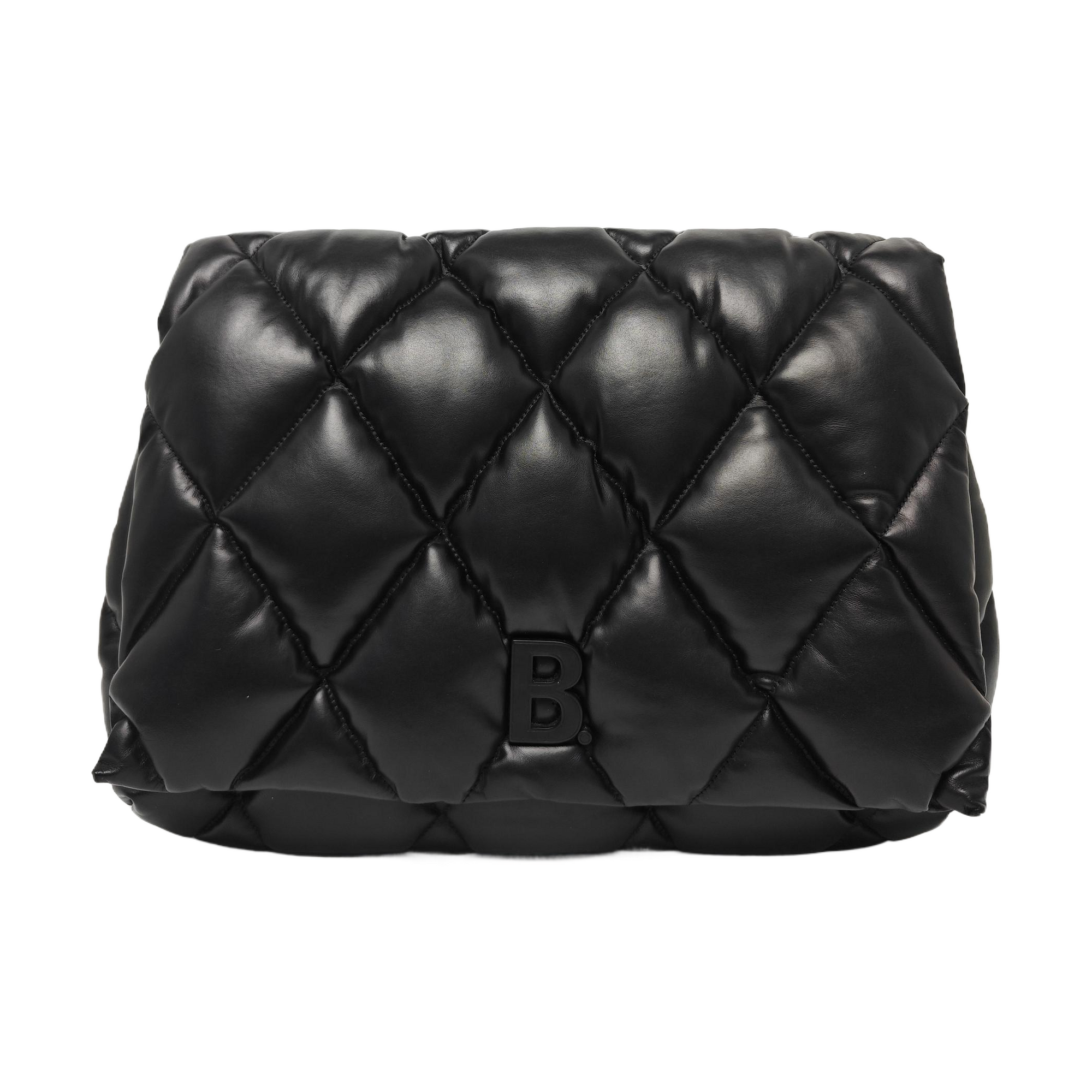 B. Quilted Calfskin Black