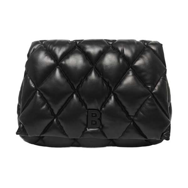 B. Quilted Calfskin Black