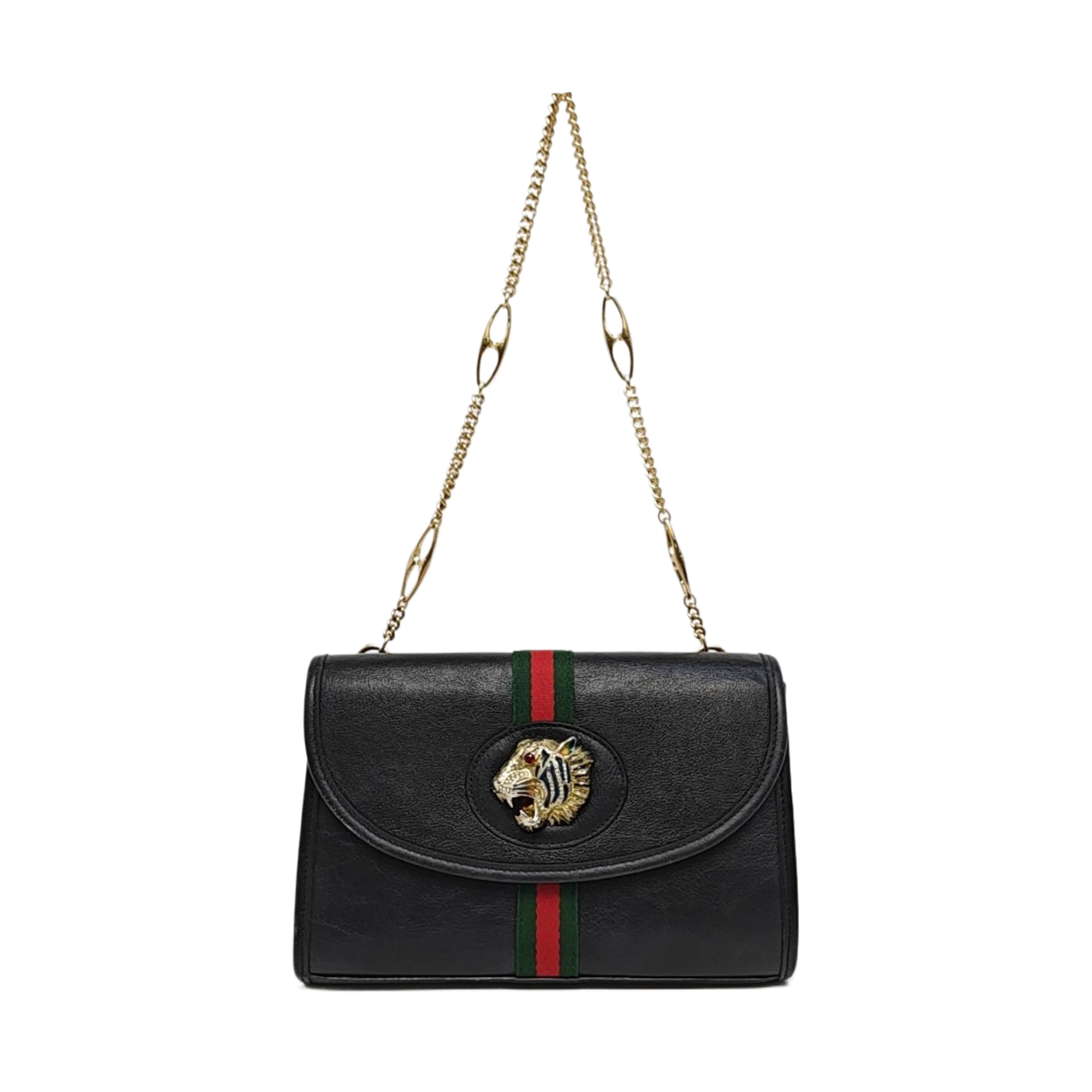 Rajah Small Calfskin Black