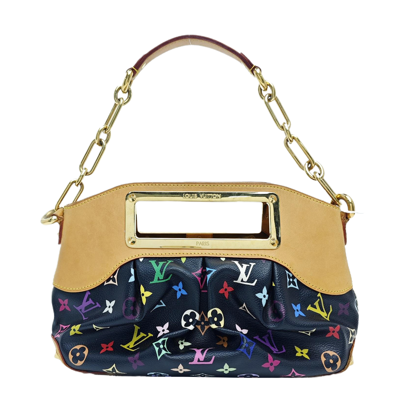 LV × TM JUDY PM Monogram Coated Canvas Black