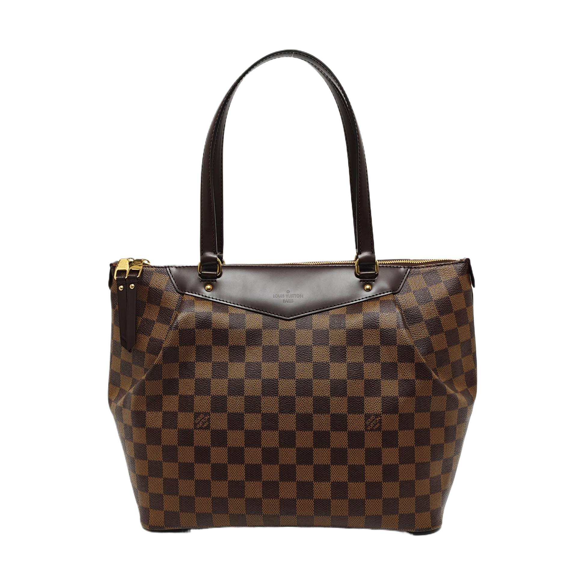 WESTMINSTER GM Damier Ebene Coated Canvas Brown
