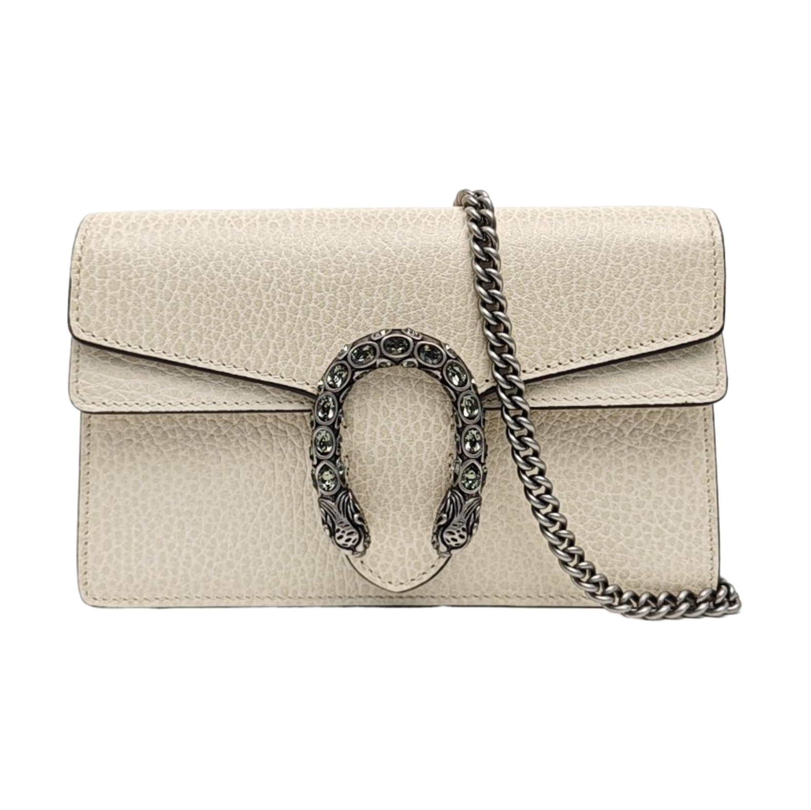 Dionysus Super Mini Calfskin White