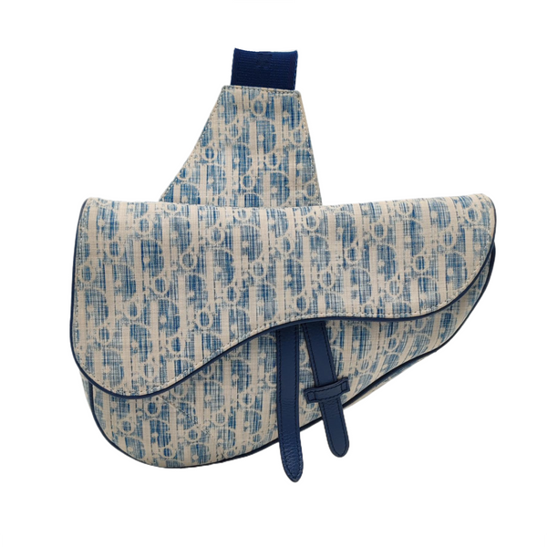 Saddle Medium Fabric Blue