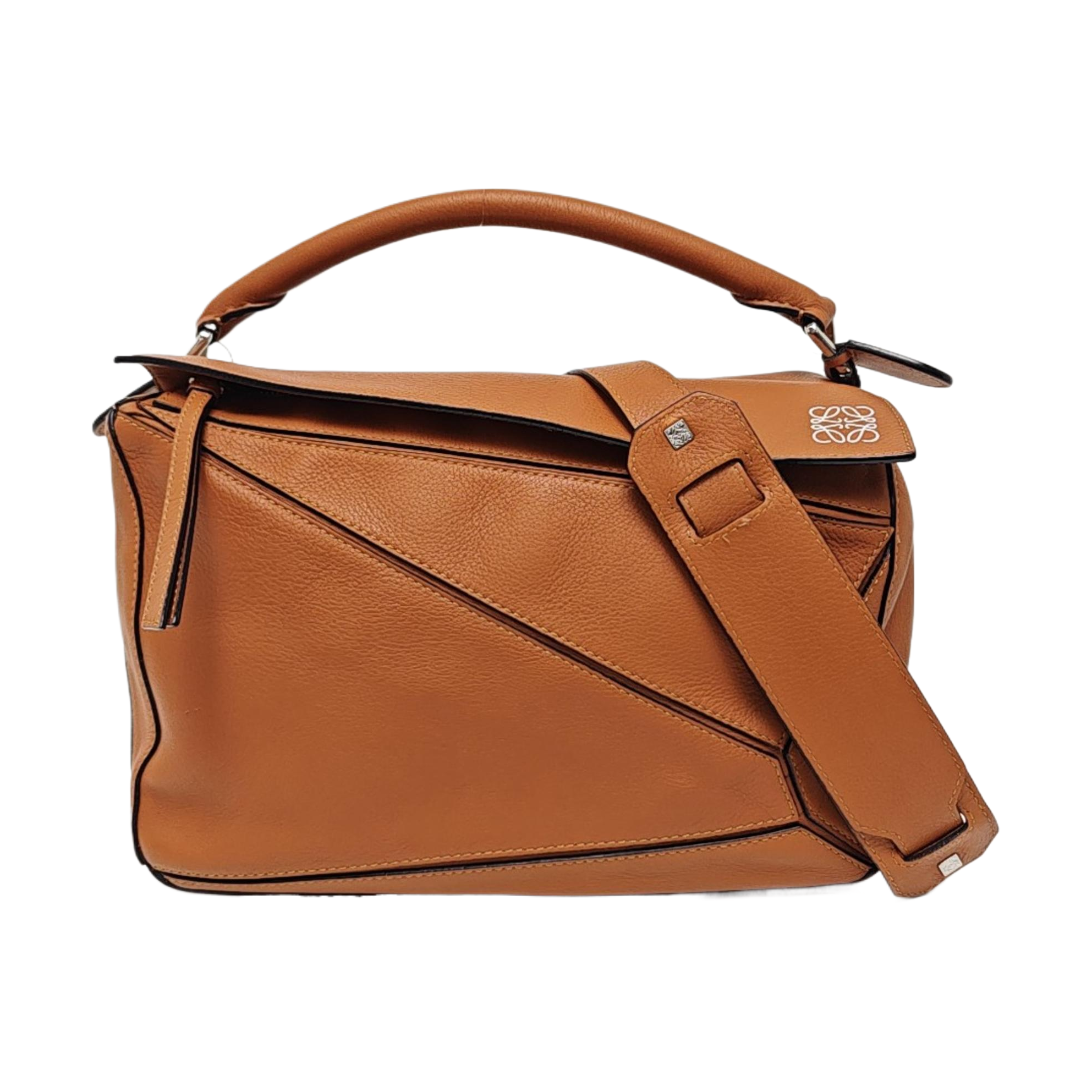 Puzzle Medium Calfskin Brown