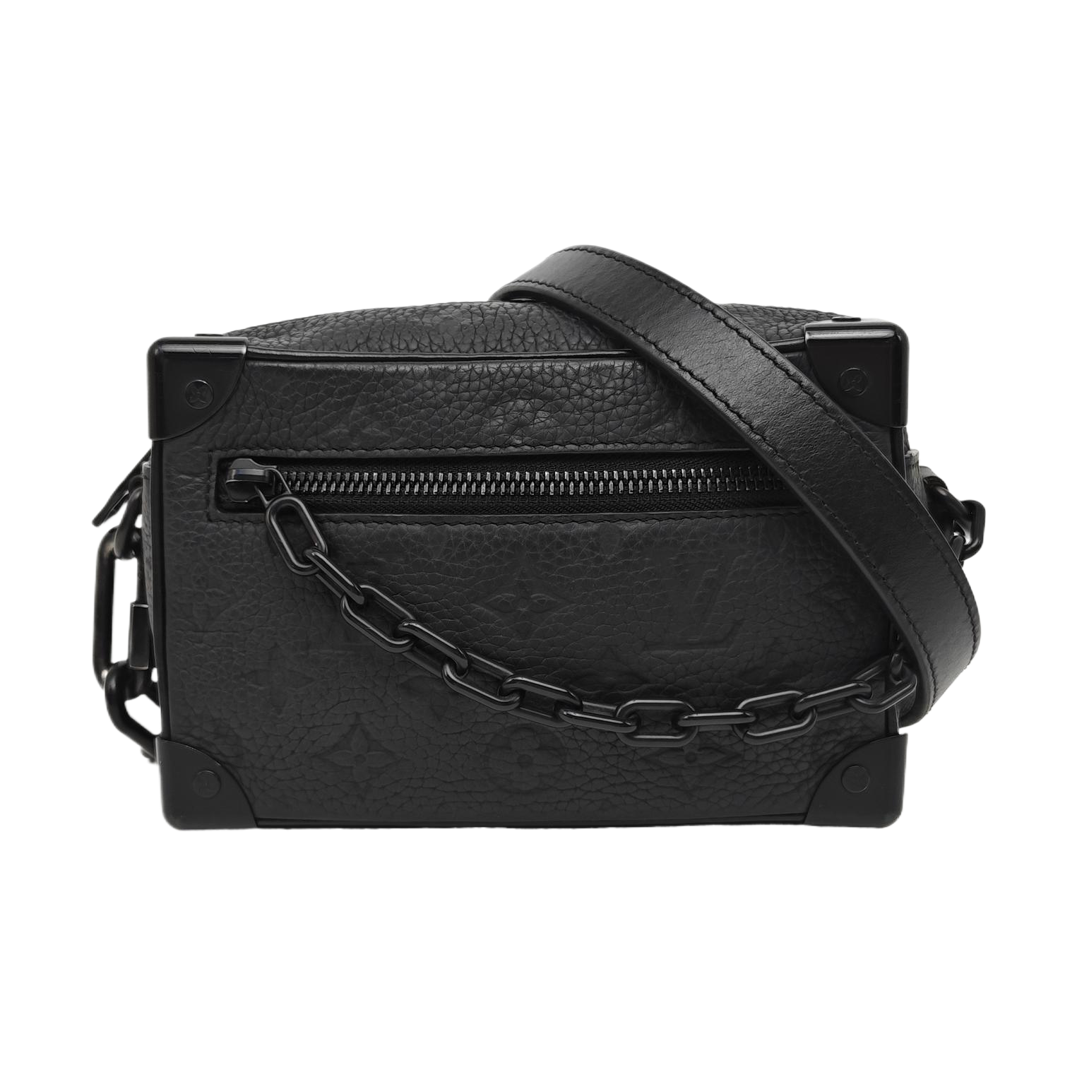 SOFT TRUNK Mini Monogram Calfskin Black