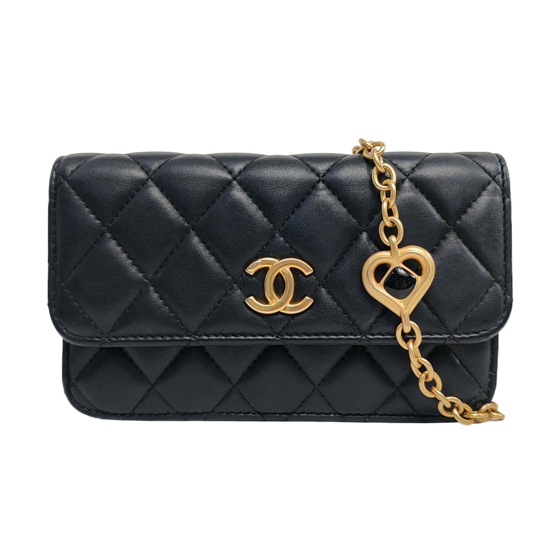 Quilted Lambskin Black