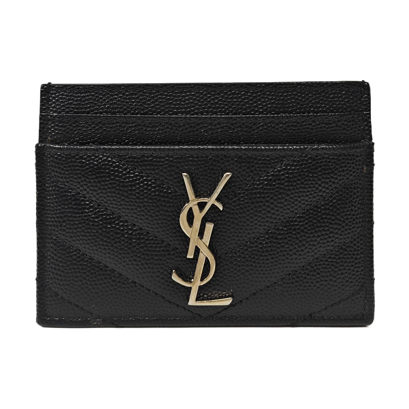 MONOGRAM Quilted Calfskin Black Wallet