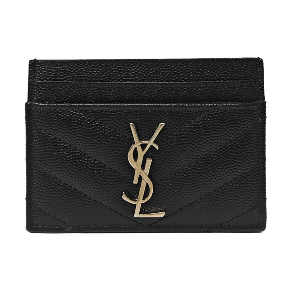 MONOGRAM Quilted Calfskin Black Wallet