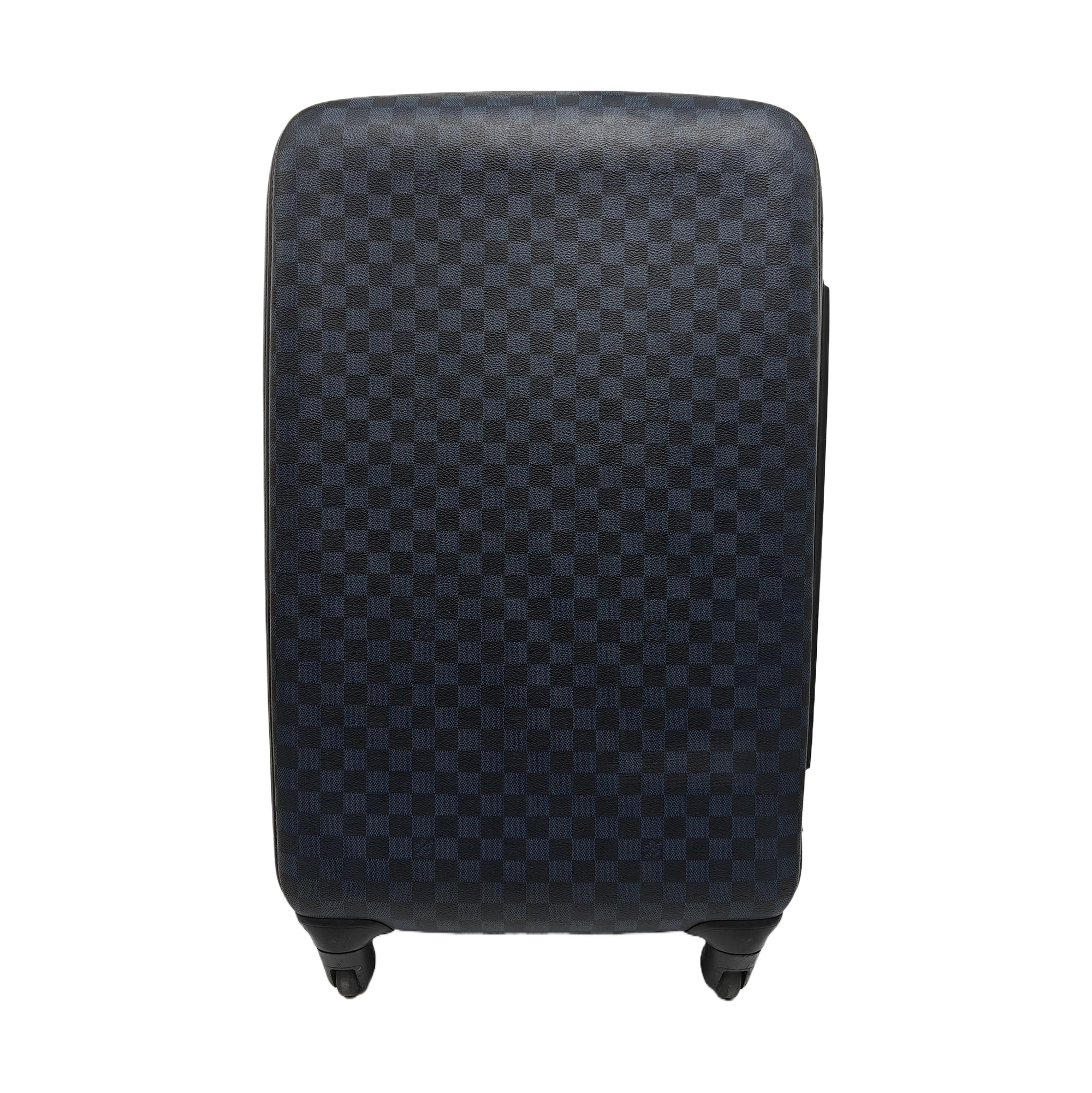 PEGASE 55 Damier Coated Canvas Blue