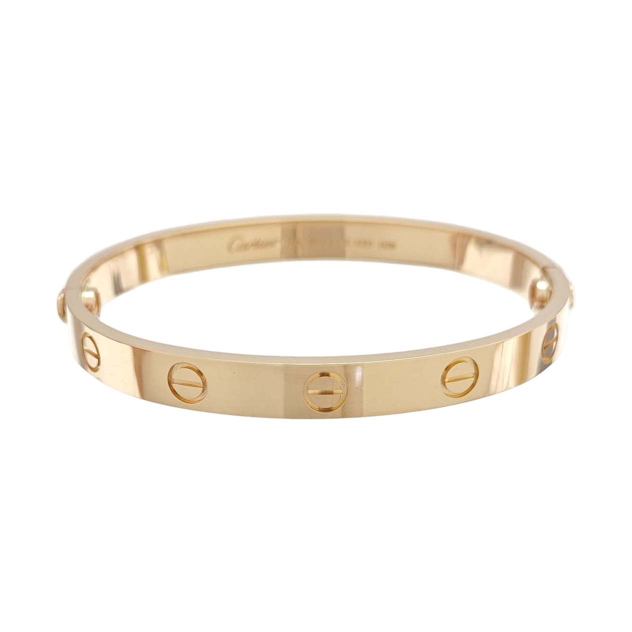 LOVE 18k Rose Gold Bangle