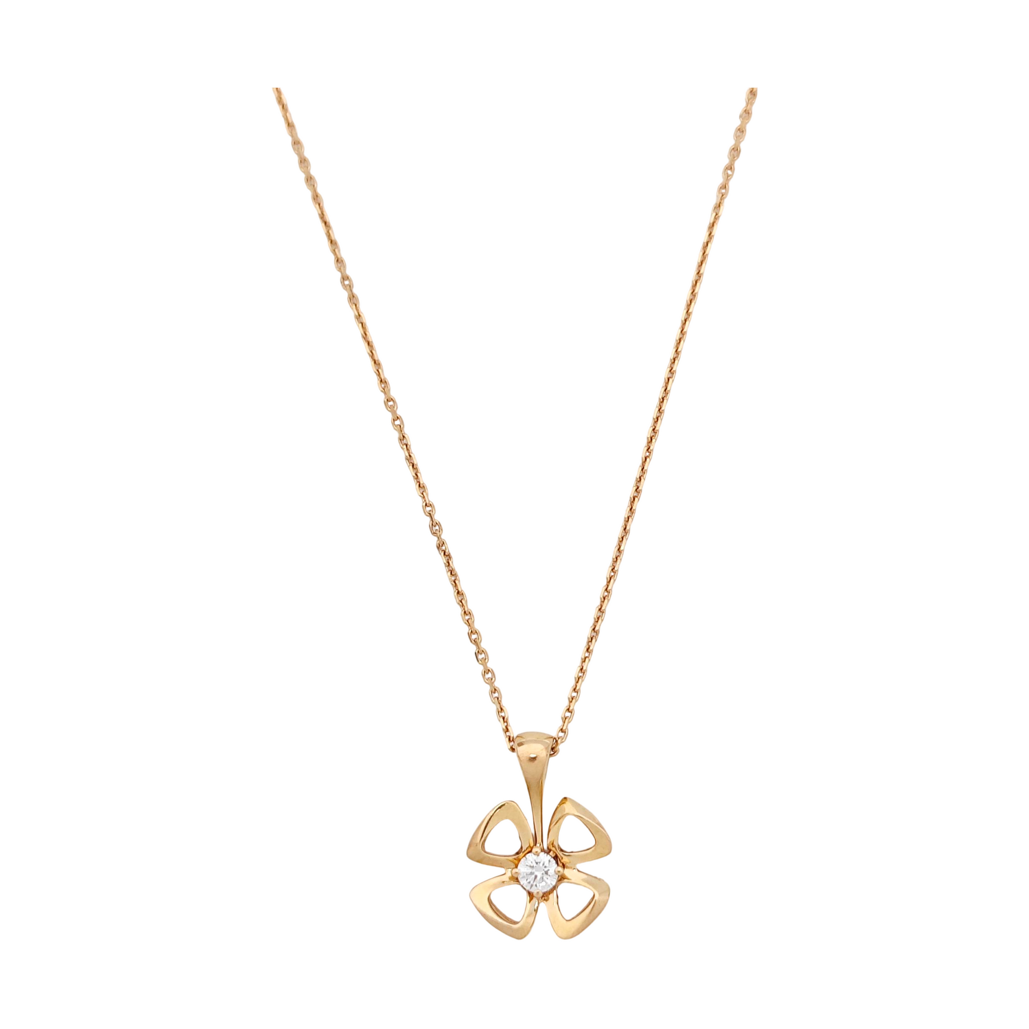 FIOREVER 18k Rose Gold Necklace