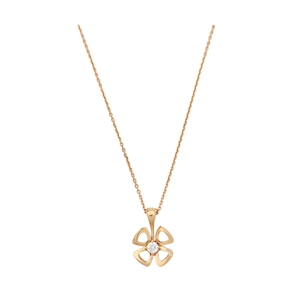 FIOREVER 18k Rose Gold Necklace