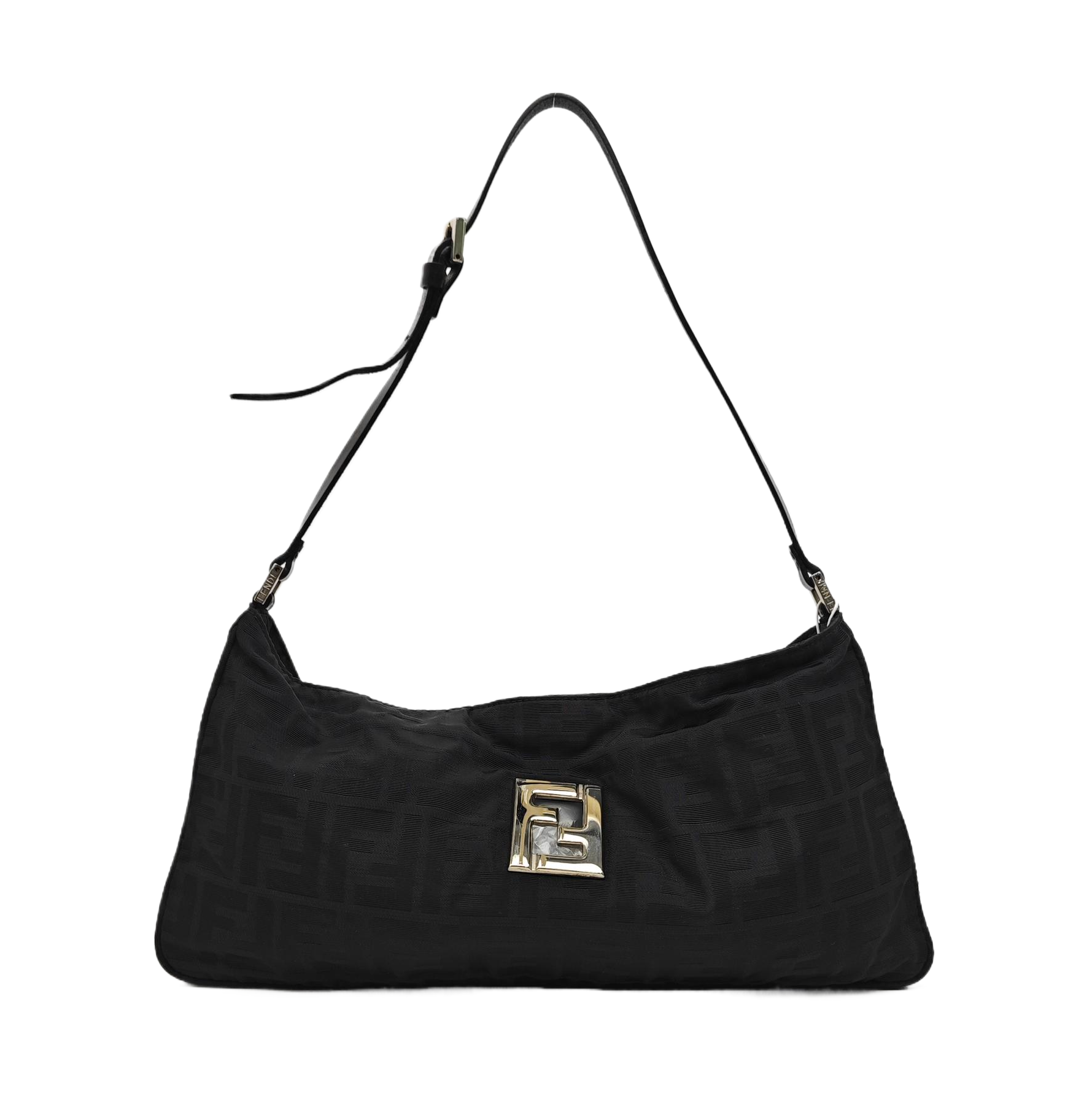 Canvas Top Handle Bag Black