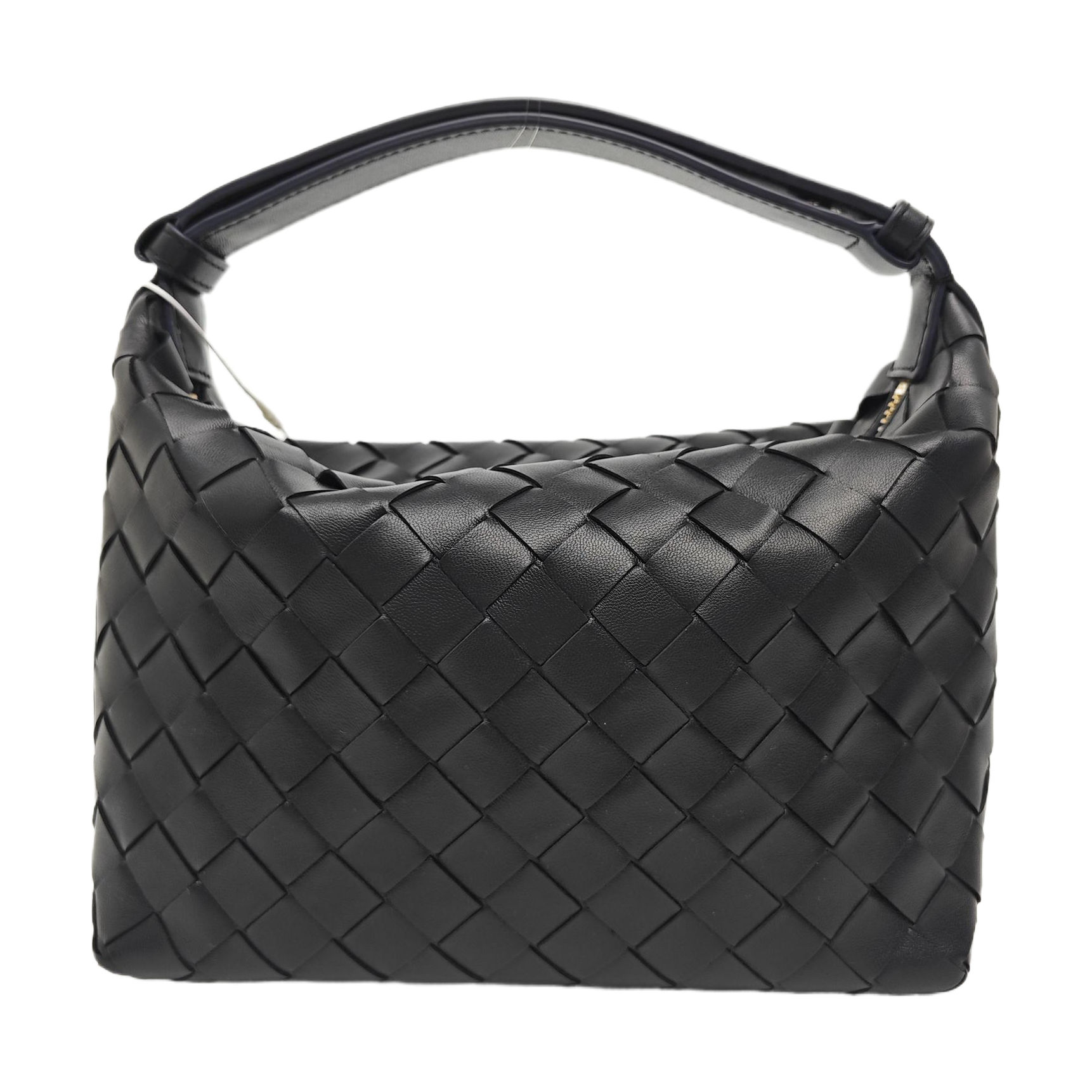 Calfskin Top Handle Bag Black