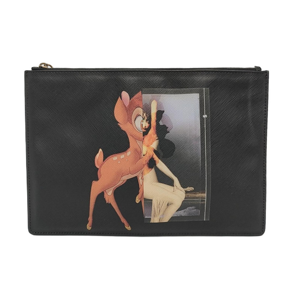 Calfskin Clutch Black