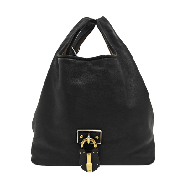 Calle Lambskin Black