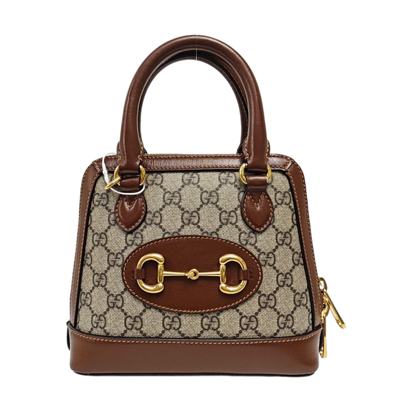 Horsebit 1955 Mini Coated Canvas Beige