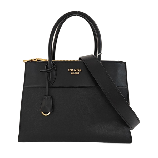 Esplanade Saffiano Calfskin Black