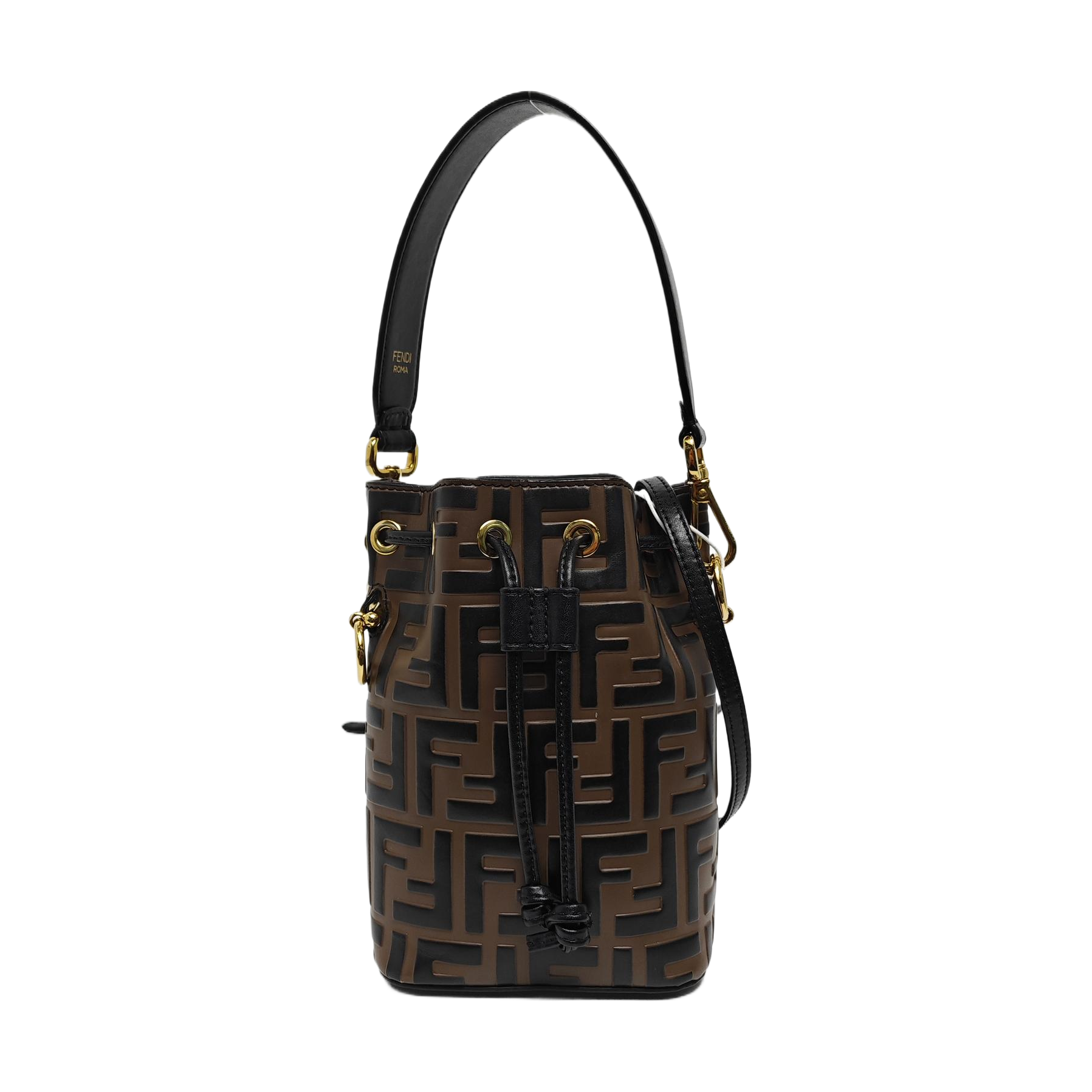 Mon Tresor Mini Monogram Calfskin Brown
