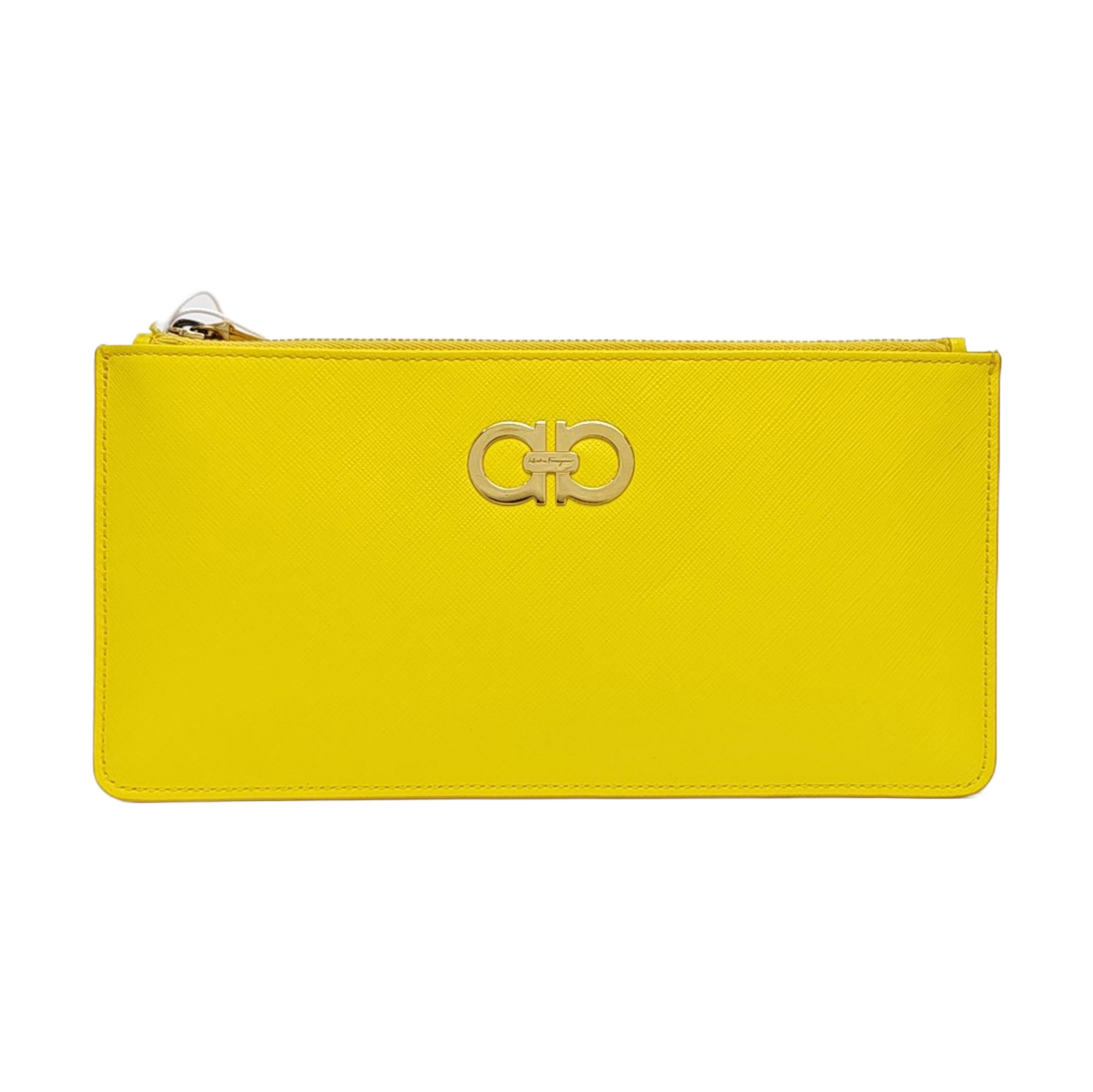 Gancini Calfskin Yellow