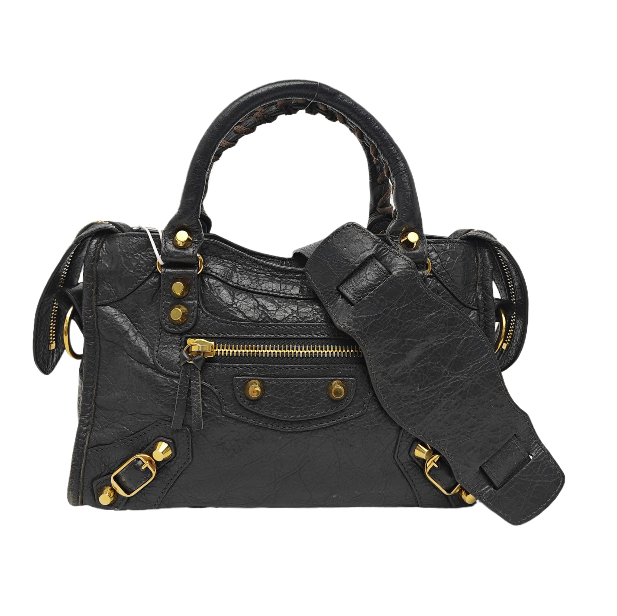 Classic City Mini Lambskin Gray