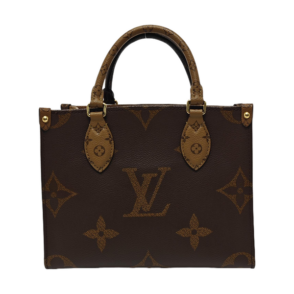 ONTHEGO PM Monogram Coated Canvas Brown