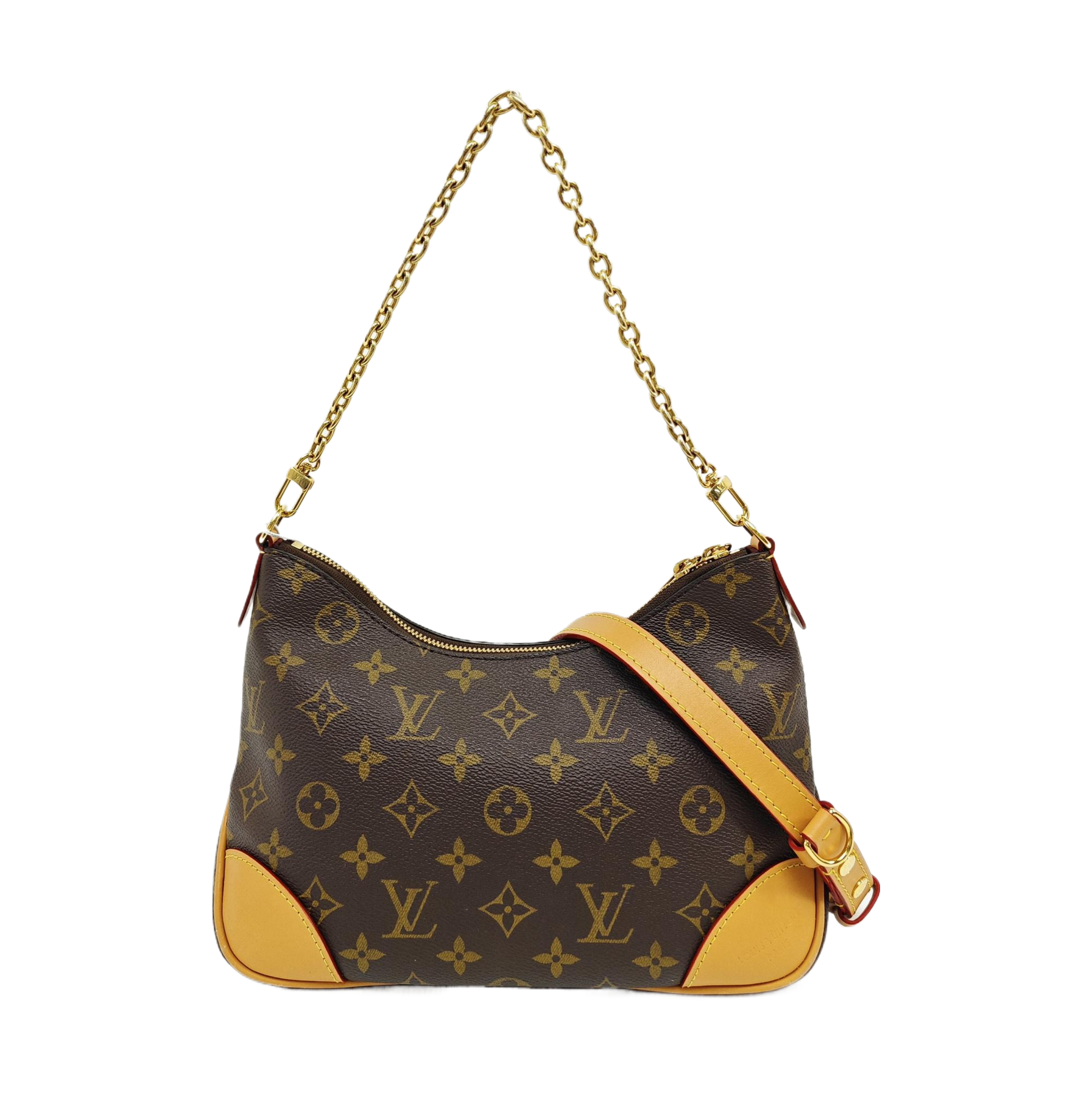 BOULOGNE Monogram Coated Canvas Brown