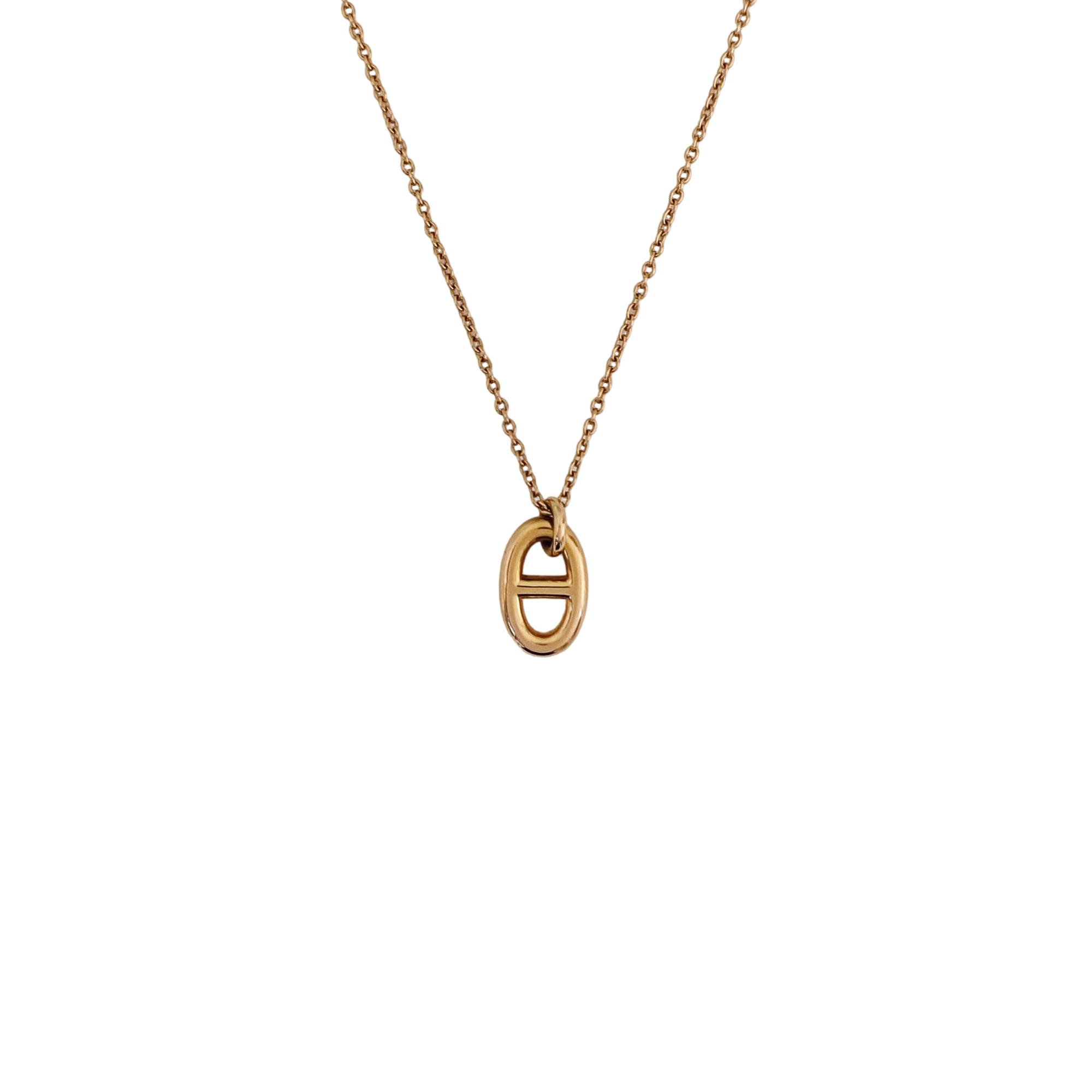 Pop H 18k Rose Gold Necklace