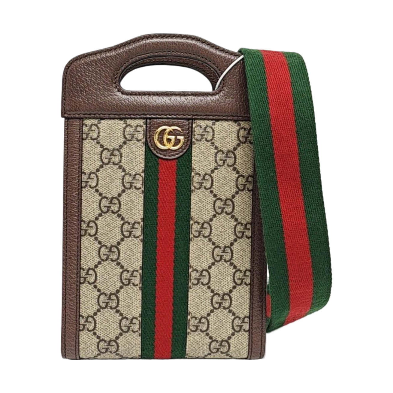 Authenticated pre-owned  Ophidia Mini Monogram Coated Canvas Beige - Shoulder Bag at Looply