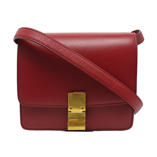 CLASSIC BOX Mini Calfskin Red
