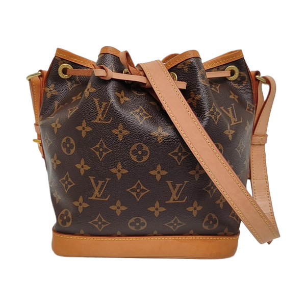 NOÉ BB Monogram Coated Canvas Brown