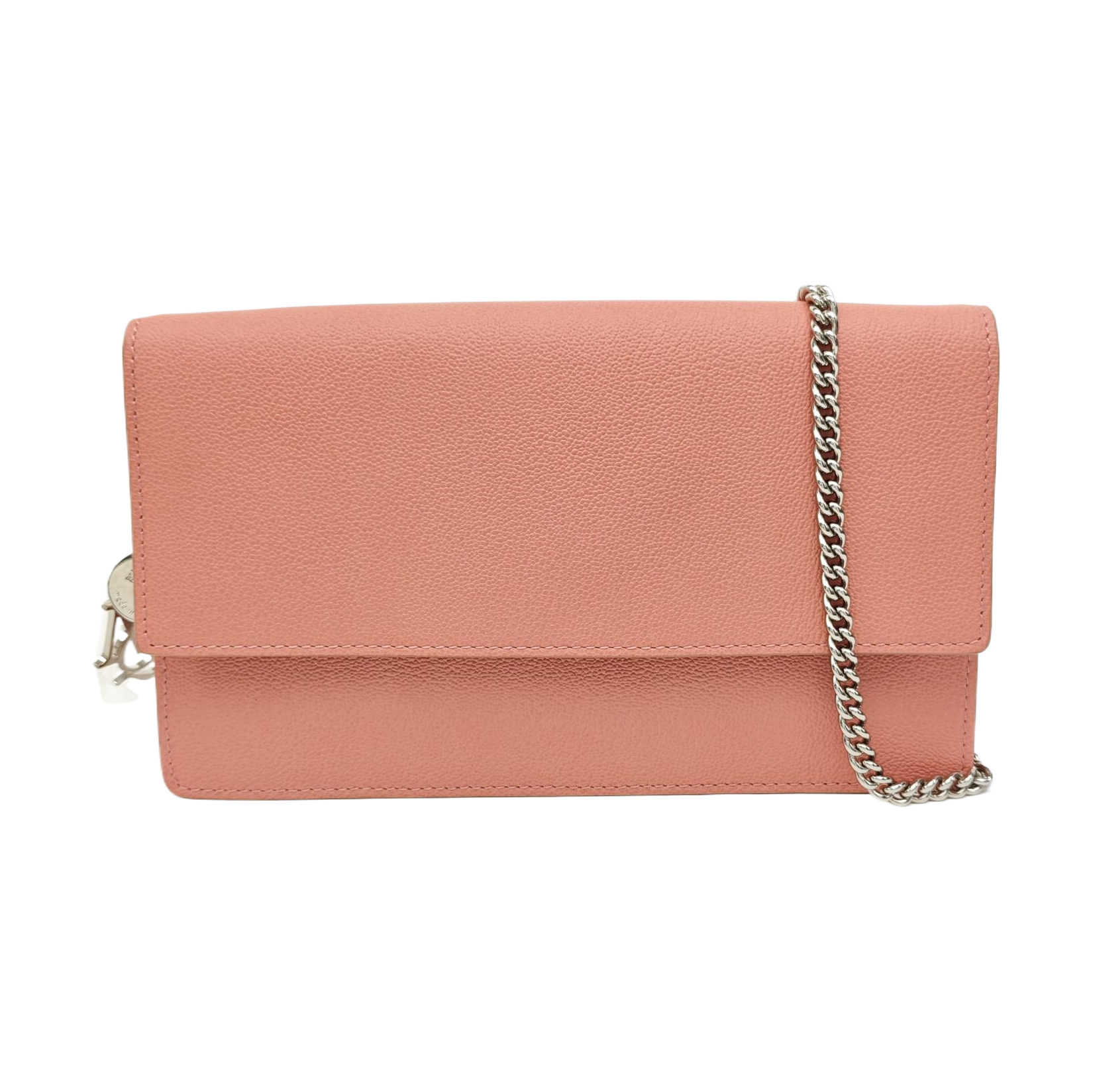 Calfskin Shoulder Bag Pink