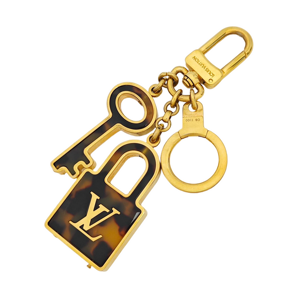 Metal Bag Charm Gold