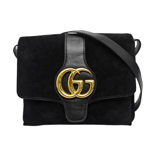 Arli Medium Suede Black