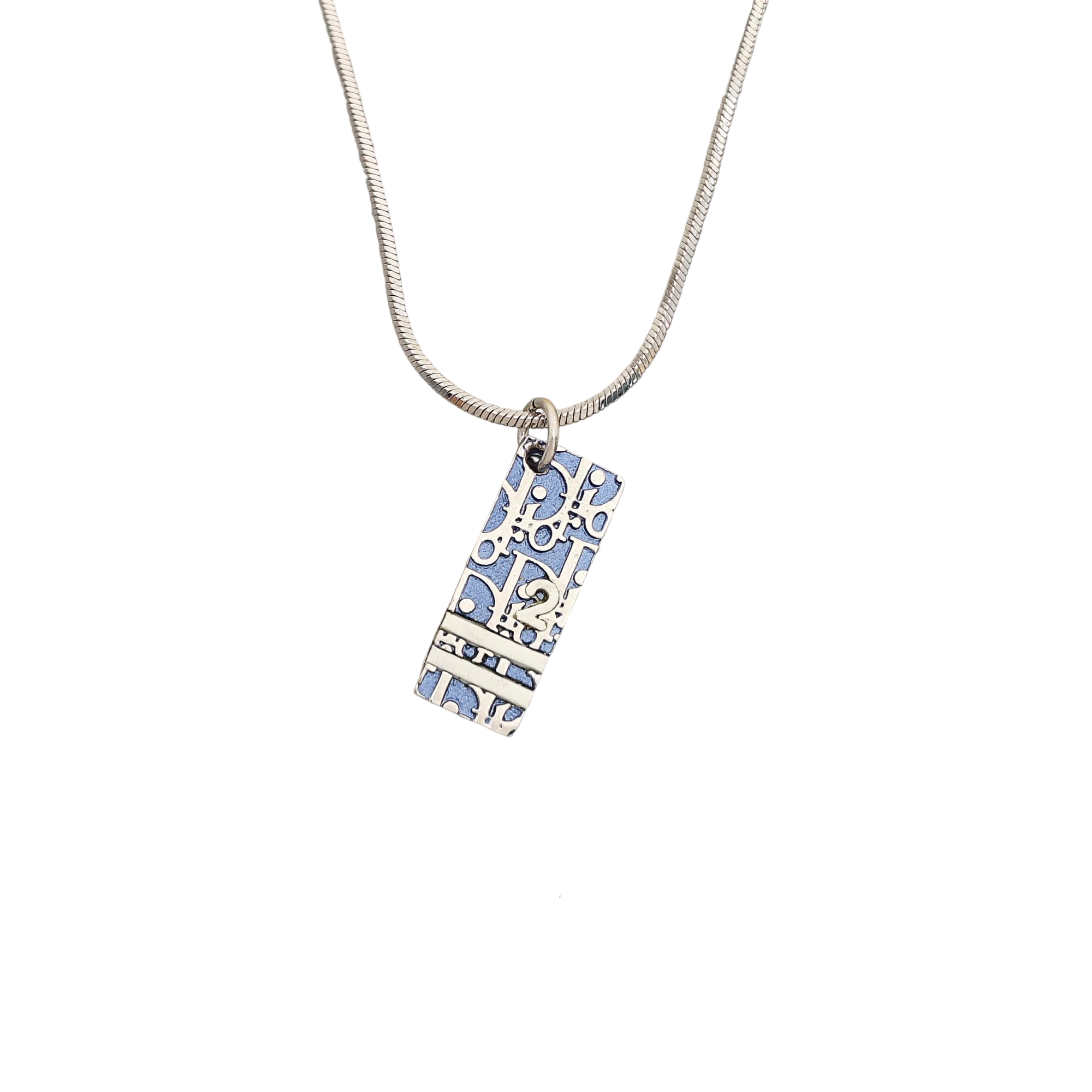 Trotter 2 Metal Silver Necklace