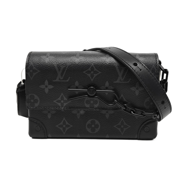 STEAMER Mini Monogram Coated Canvas Black