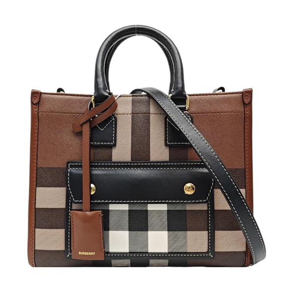 Freya Mini Leather Brown