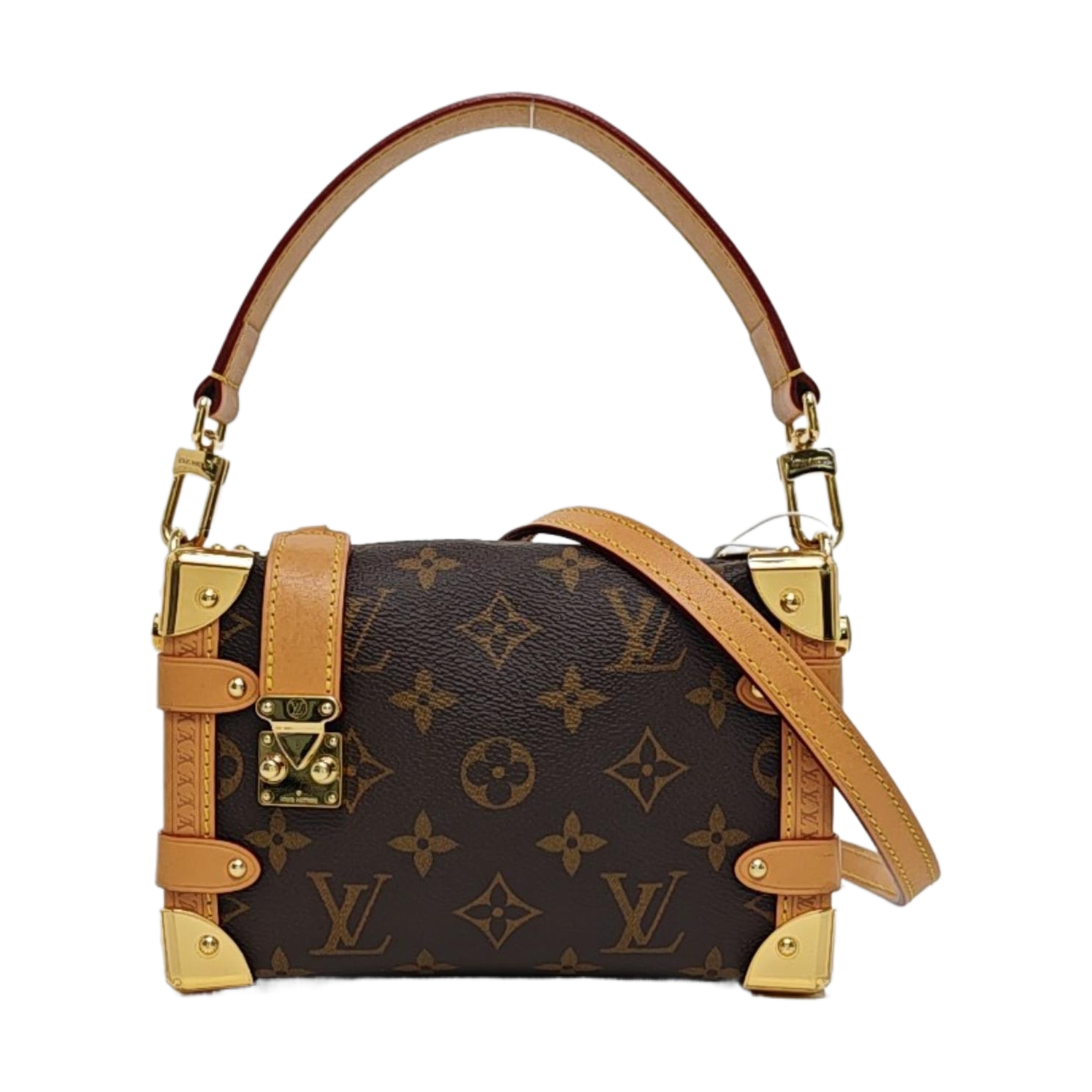 SIDE TRUNK PM Monogram Coated Canvas Brown
